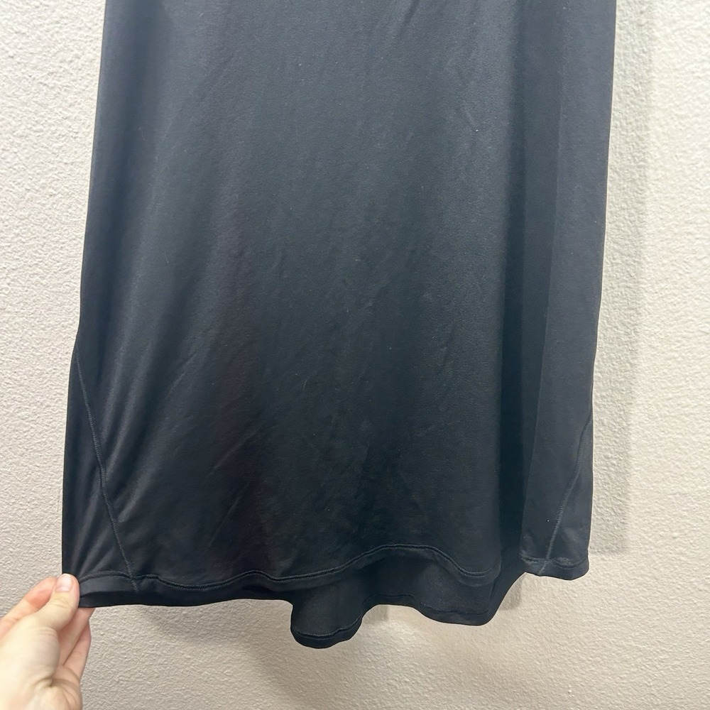 Lululemon Woman's Black Loose Pleated Back Razorback Sz 6 Running Athletic - Picture 3 of 7